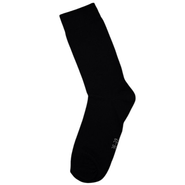 Sula på svart hög strumpa från Sockteam