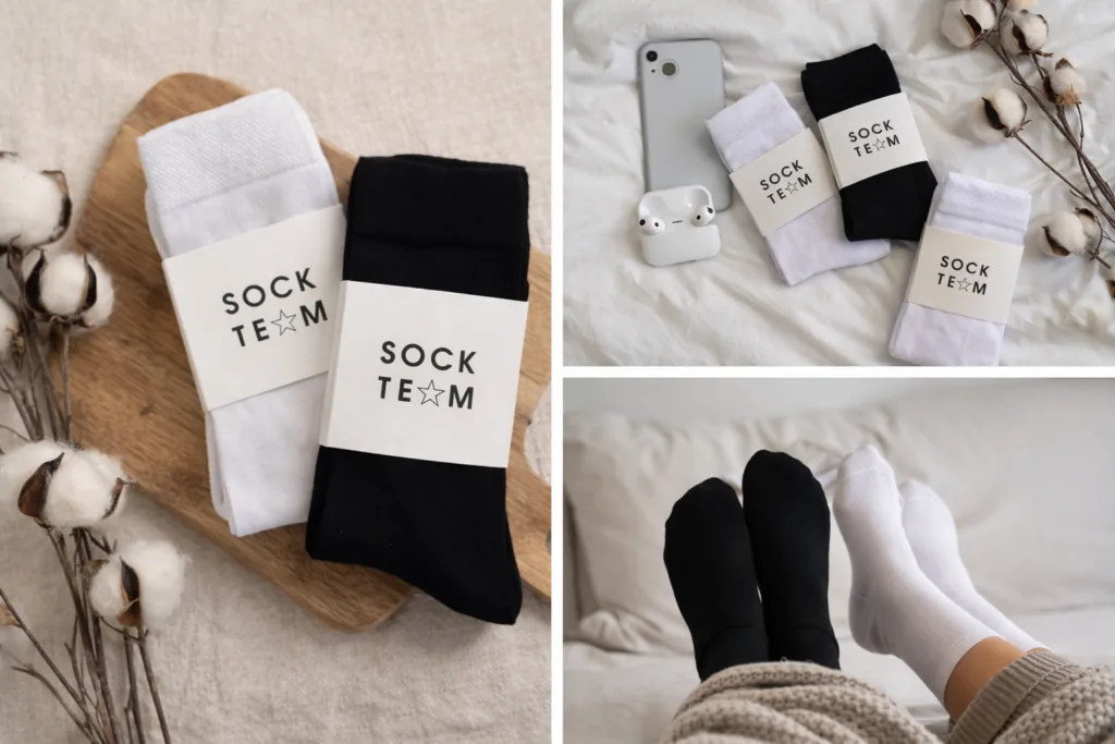 Strumpor från Sockteam som alternativ till Kakservice vid klassförsäljning