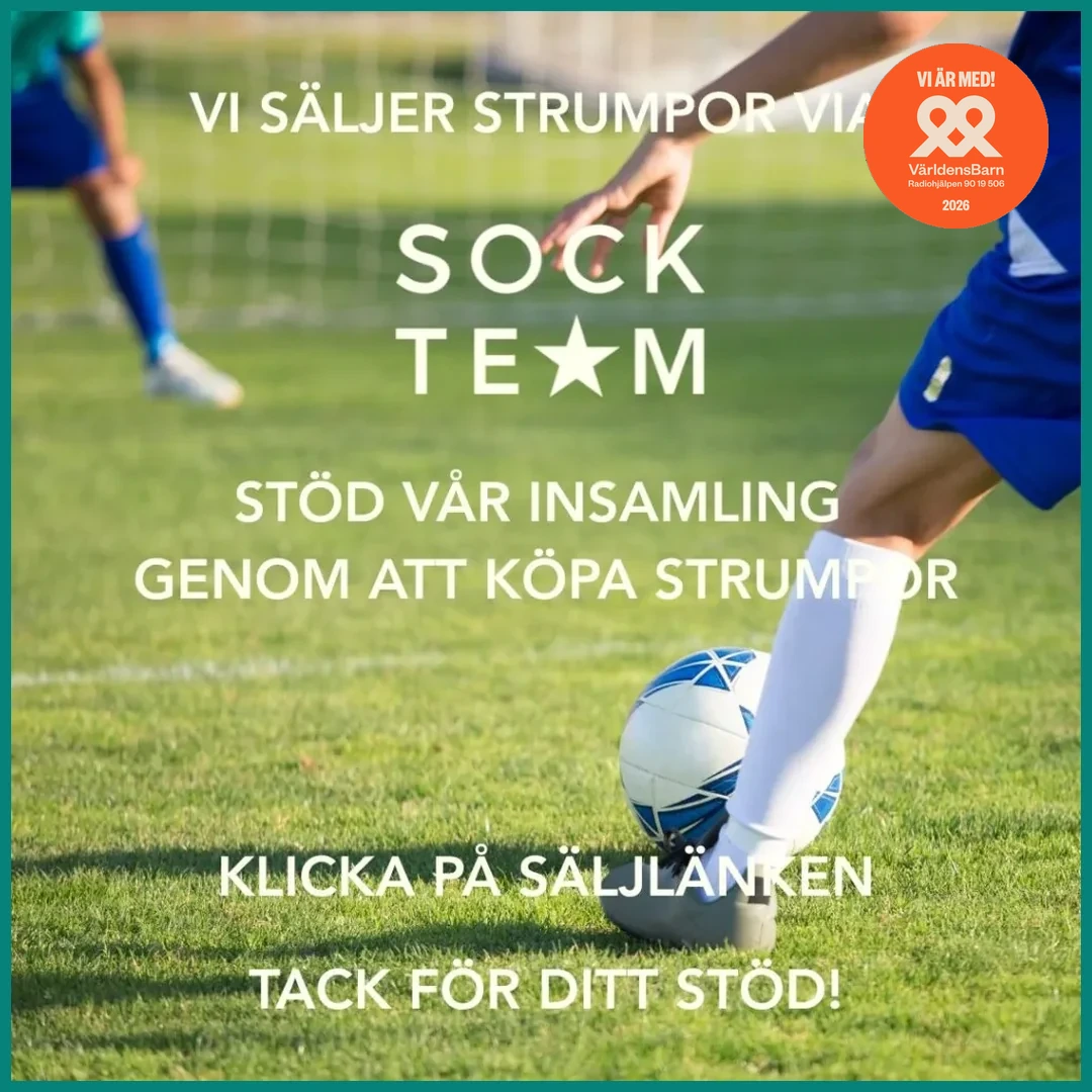 Sockteam säljmaterial – Fotboll – kvadrat