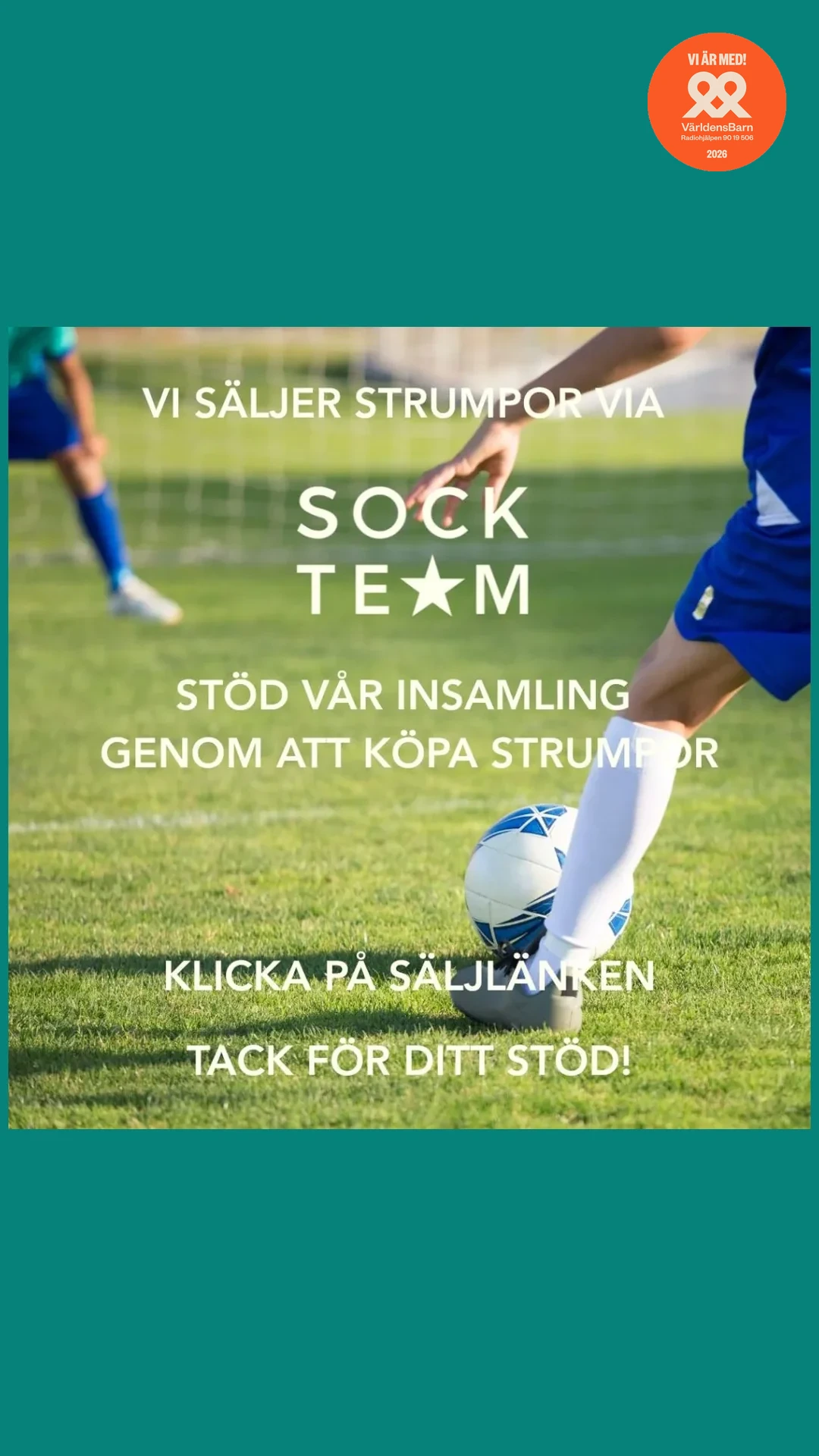 Sockteam säljmaterial – Fotboll – story