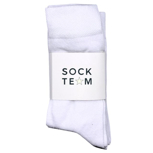 5-pack Vita Höga Strumpor