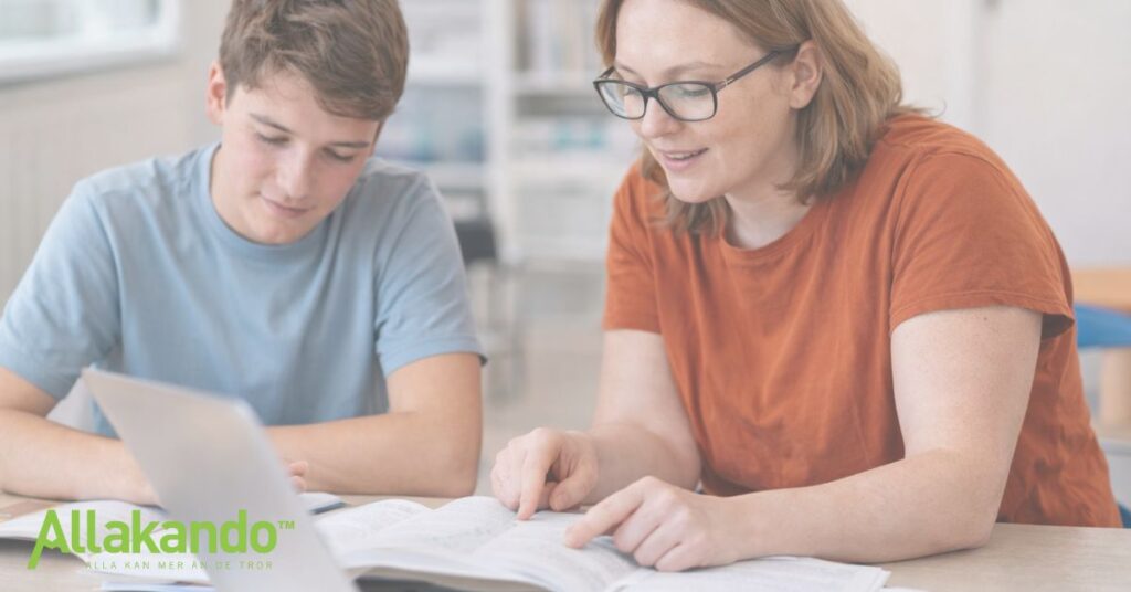 läxhjälp för elever – studiecoach hjälper elev